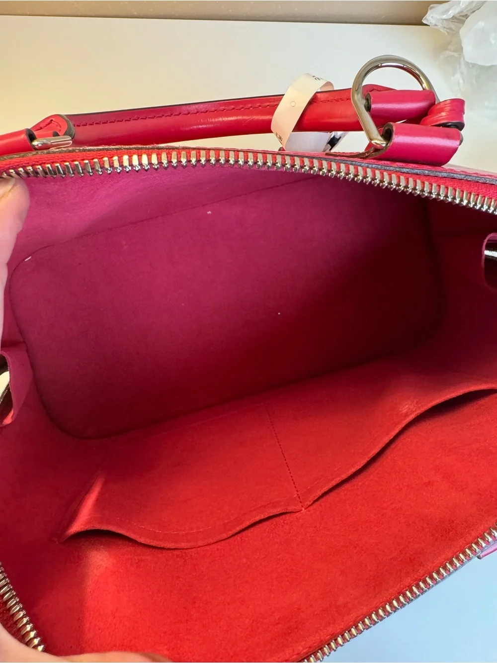 Louis Vuitton Alma PM Epi Leather Fuchsia Pink